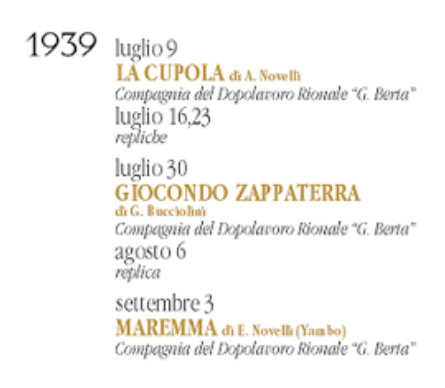 calendario 1939