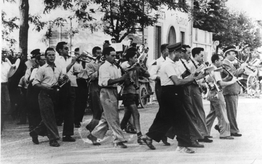 Banda delle Caldine, 1950